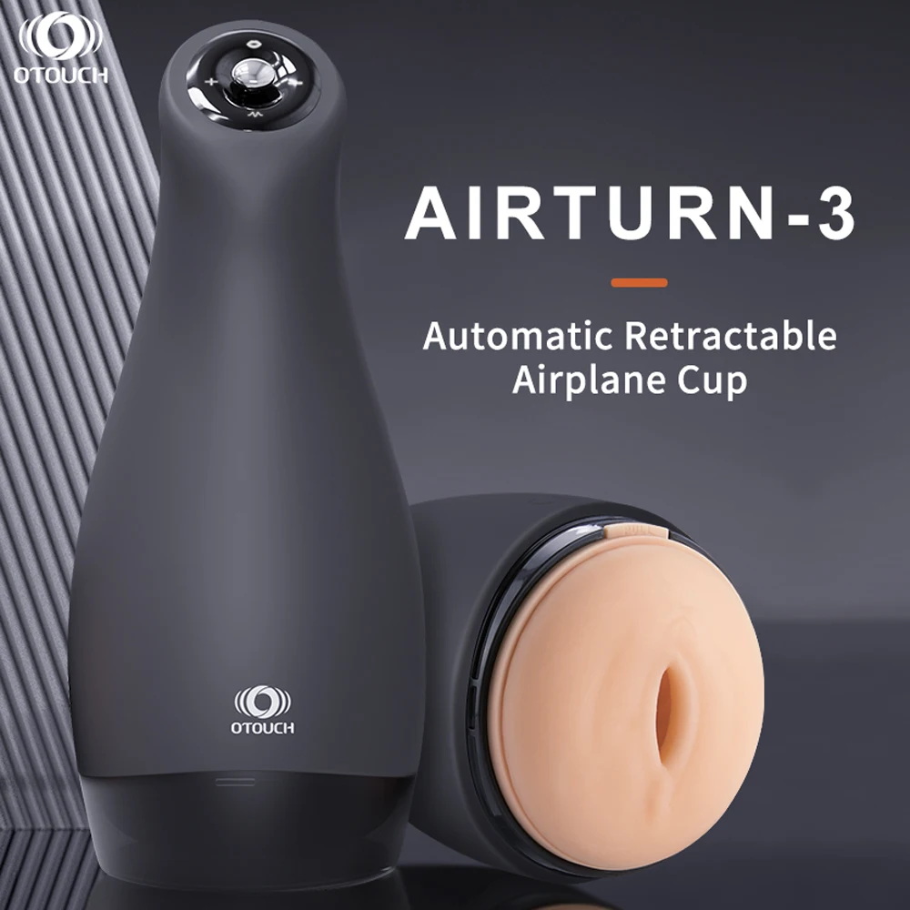 Otouch Airturn 3 Male Masturbator Blowjob Machine Sucking Vibrator Sex Toys For Men Vagina Masturbation Pussy Cup Adult Products