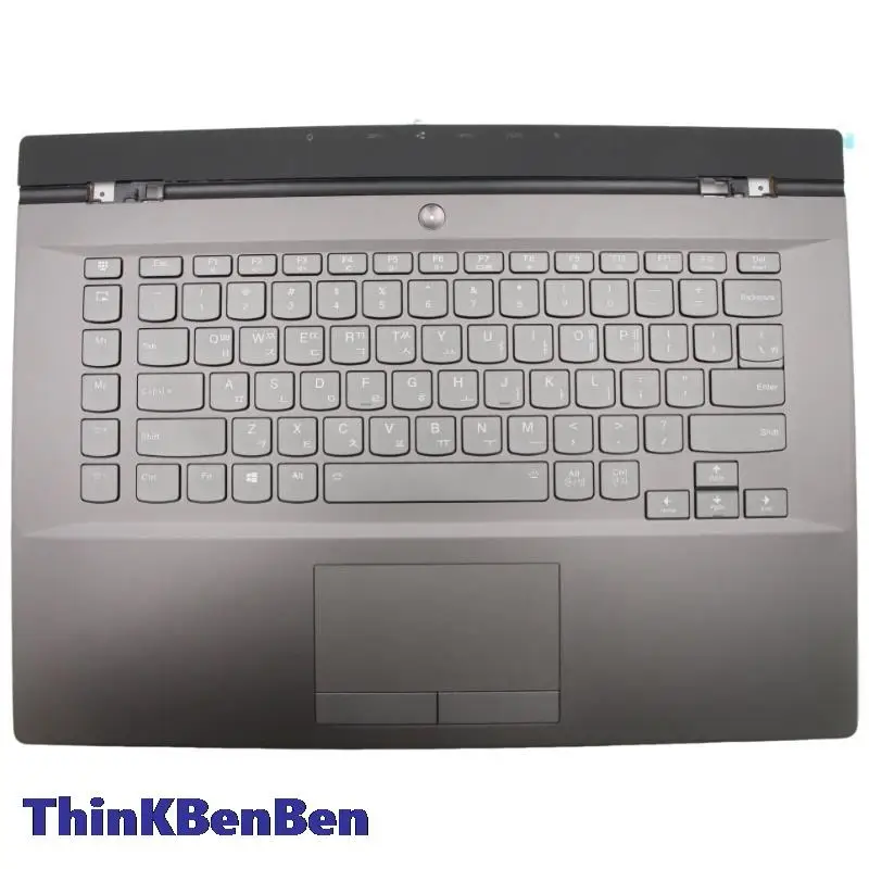 

KR Korean Black Keyboard Upper Case Palmrest Shell Cover For Lenovo Legion Y740 15 15ICHg 15IRH g 5CB0S16423