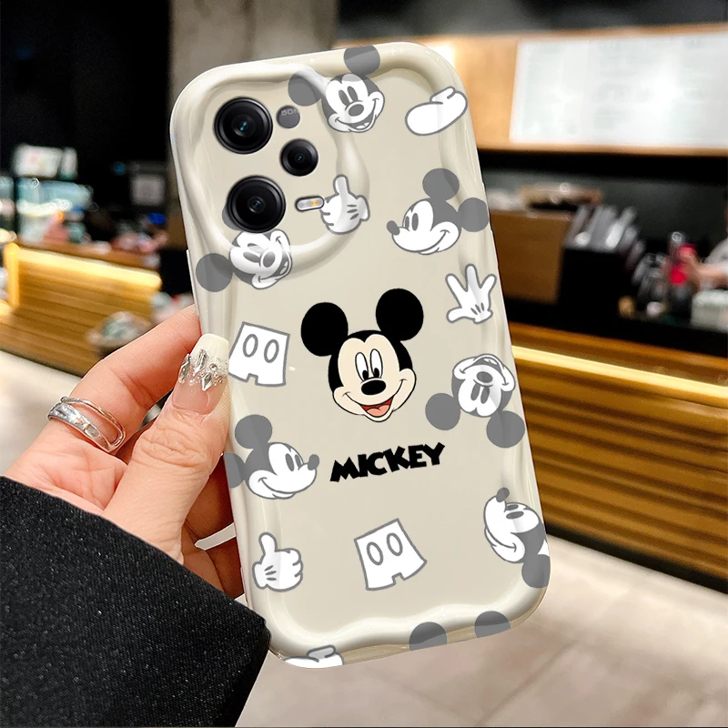 ميكي ميني زوجين قضية الهاتف ل Xiaomi Redmi ملاحظة 14 13 12 11 10 9 برو زائد 14S 12S 11S 10S 9S Redmi 14C 14R 13C 12 4G 5G