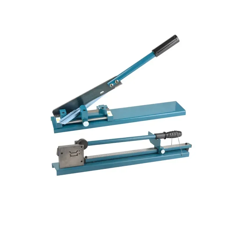 Multifuntional Din Rail Cutting Machine C45 Steel Aluminum Iron Cable Duct Rail Cutter Easy Cut With Measure Gauge DC-35