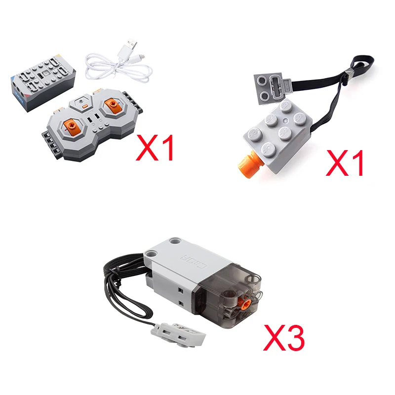 Cada Power System C61082w L Micro Motor Pro Set 2 4g remote Control Battery Box Function Bricks Powersystem Blocks Functions Toy