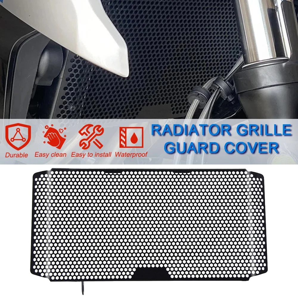 

Moto VStrom 1000 VSTROM1000 Radiator Grille Guard Cover For Suzuki DL V-Strom 1000/GTA/XT/XGTA 2014-2017 2018 2019 Accessories