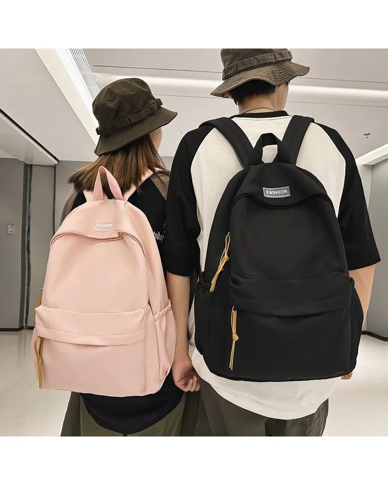 New large-capacity foreign trade letter backpack trend going out lightweight travel backpack school season college student