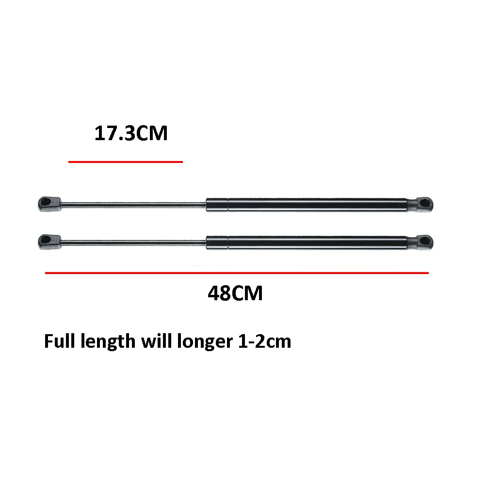 2PCS Rear Window Lift Support Gas Spring Shocks Struts for Nissan Pathfinder R50 1999 2000 2001 2002 2003 2004 QX4 99-03