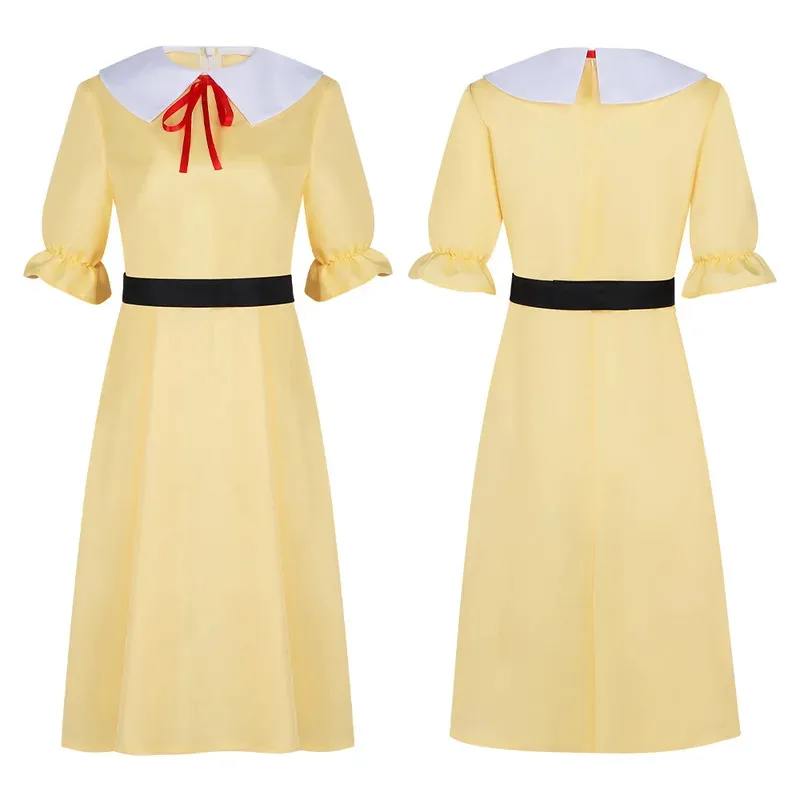 2026 Etoile Fujiko تأثيري Kawaii JK زي مدرسي شاحب أصفر تنورة طويلة القوس لوليتا Halloweena ؛ 3,v'5.t;8, #2