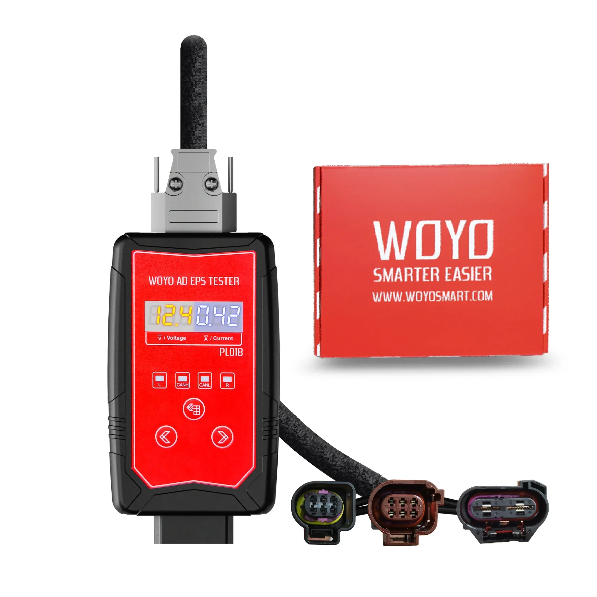 WOYO EPS Test Platform  PL018 For Audi A5 A6 Q5 Q7 Wheel Steering Motor Tester Electric Power Steering Vehicle Diagnostic Tools