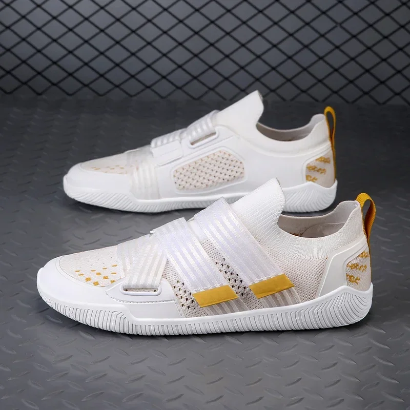 Training Lightweight Sneakers Unisex Weightlifting Hook and Loop Squat Shoes Couples Weight Lifting Shoes Training Shoes Men
