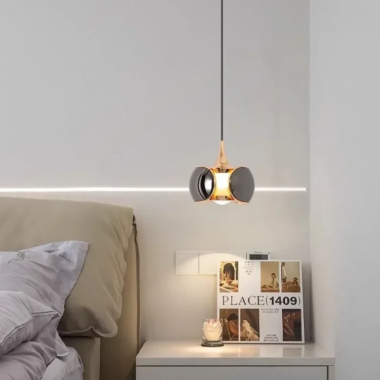 

Nordic Minimalist Bedroom Bedside Lamp Dining Room Lifting Pendant Light Touch Sensitive Full Spectrum Eye Protection Lamp