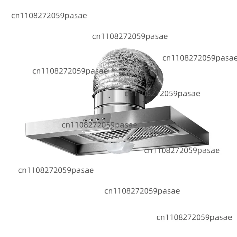 

Household Range Hood with High Suction Power Smoke Collection Exhaust Fan Kitchen Simple Strong Ventilation Fan