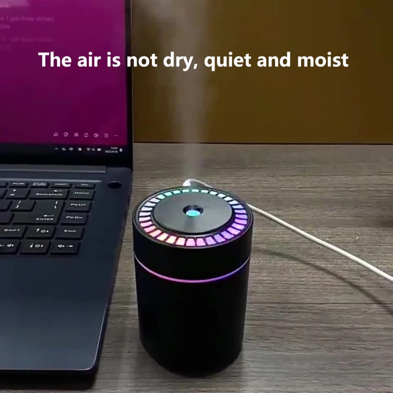 Mini Air Humidifier 180ML Electric Aroma Diffuser Essential Oil Purifier Aromatherapy Mist Maker Lights For Car Home