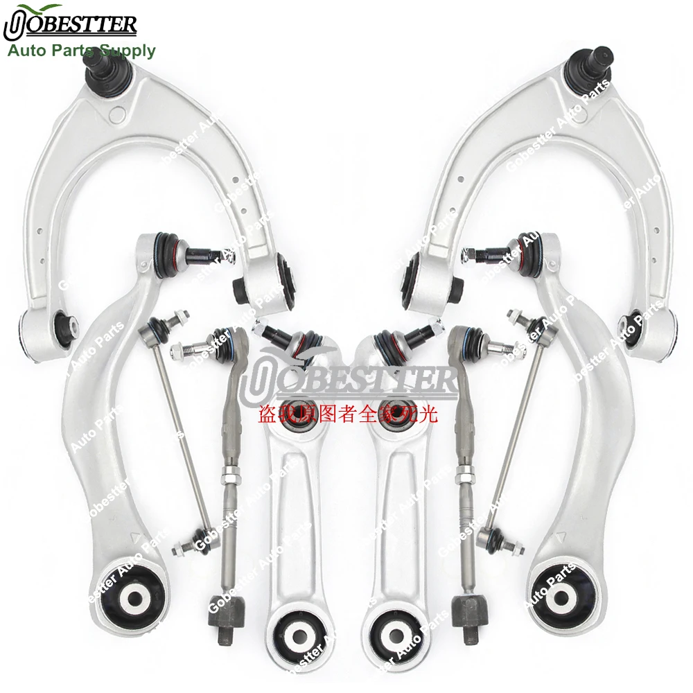 

10 шт., передний рычаг управления, шаровой шарнир, стабилизатор, тяга для BMW 5 6 серии F10 F18 F11 F12 F13 F06 31126775967 31126794203