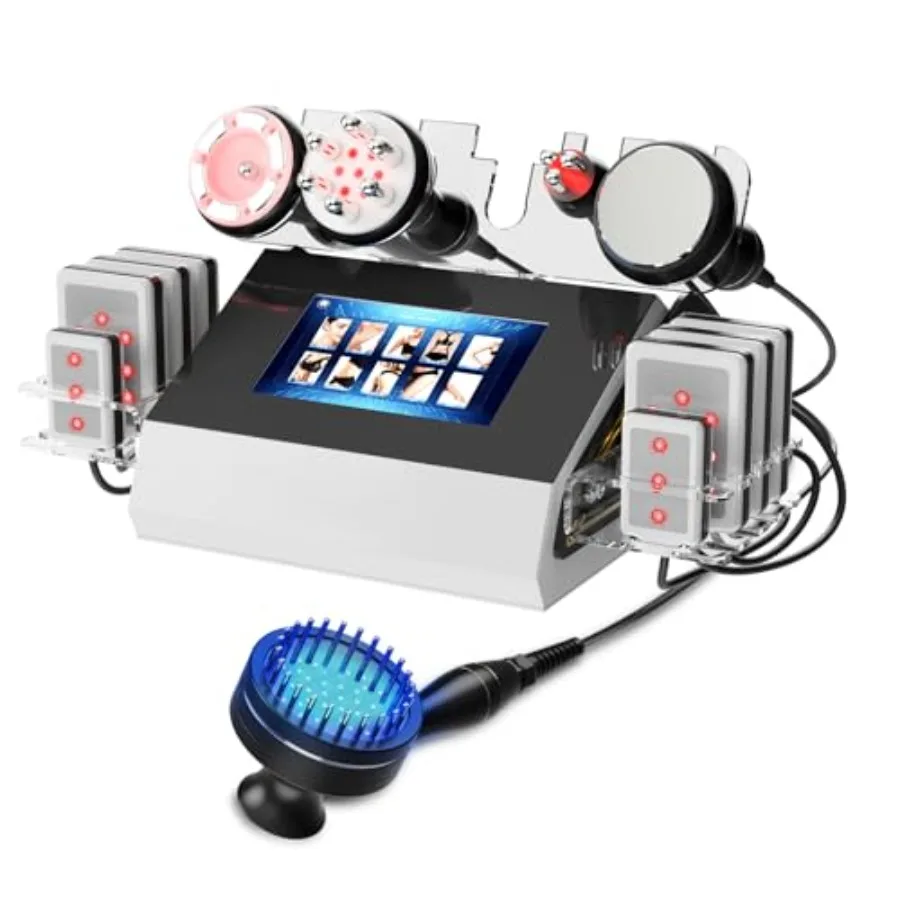 

Многофункциональный массажер для тела с эффектом временного уменьшения целлюлита, черно-серебристый, для массажа всего тела