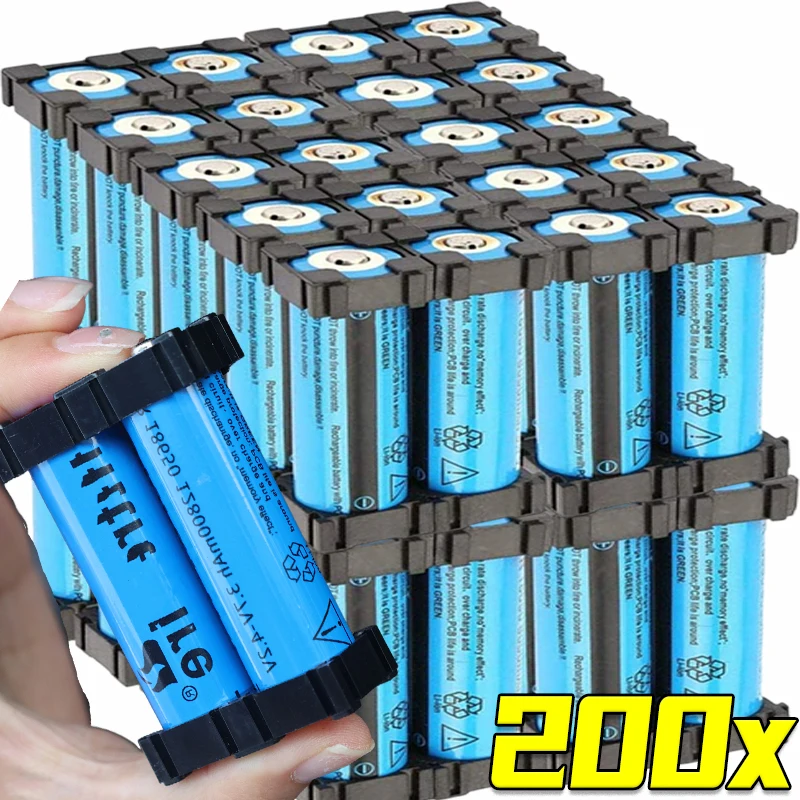 

Battery Holder Bracket Safety Anti Vibration Holders Li-ion Cell Holder for 18650 Battery Fixed Combination Spliceable Battery