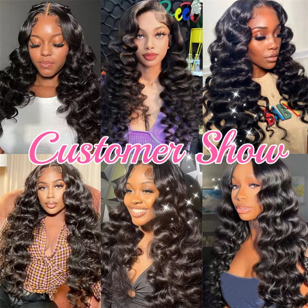 EMOL Loose Wave Human Hair Bundles Brazilian Deep Curly 3 Bundles Raw Hair Extensions Double Weft Wholesale 10-22 INCH