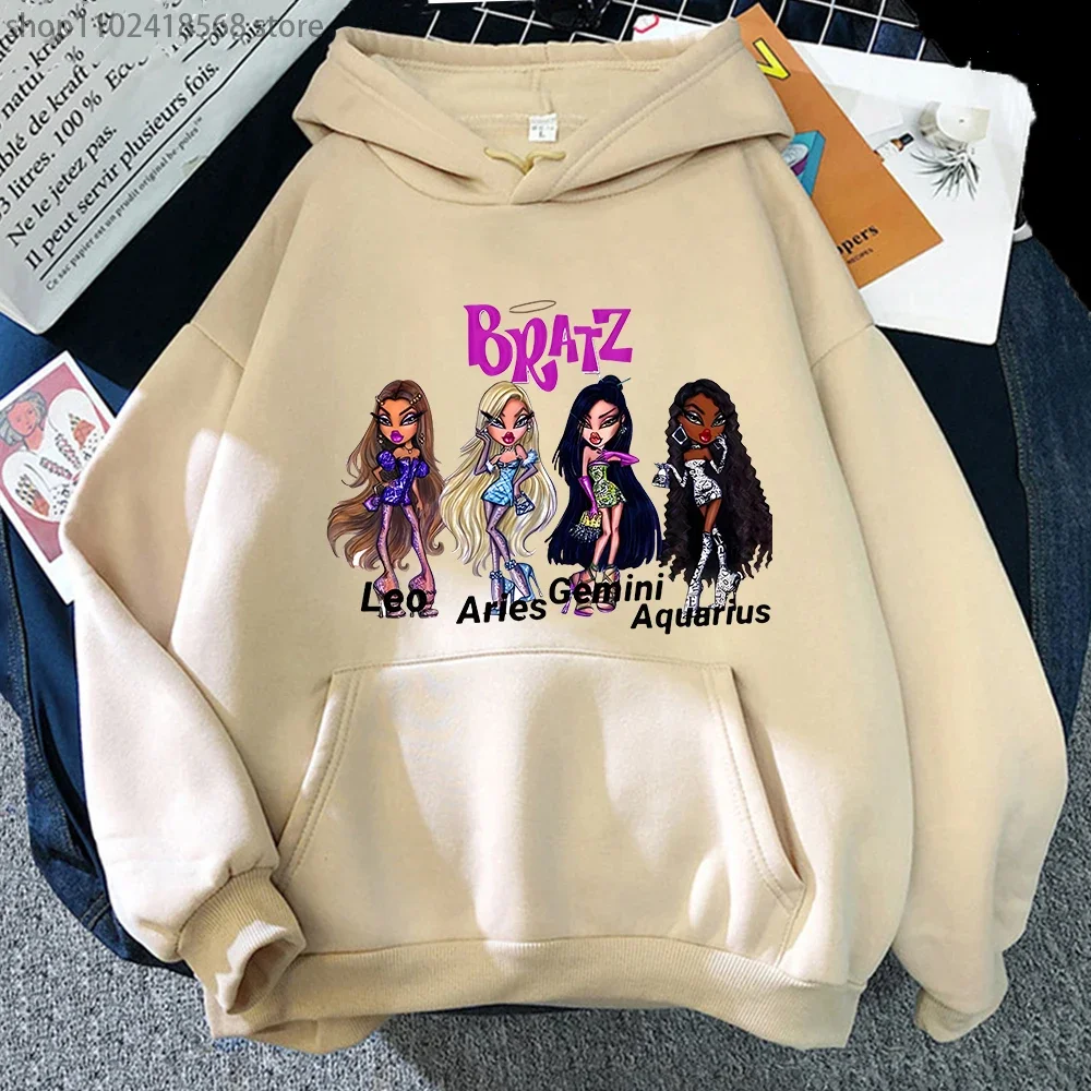 

Bratz Quote Hoodie Kawaii Graphic Sweatshirt Funny Movice Clothes Cartoon Women Clothing Men Casual Unisex Male Female Sudaderas