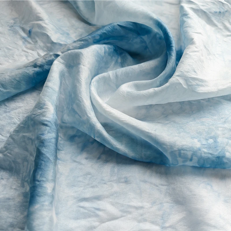 

Сетчатая Ткань, яркая синяя ткань для галстука, пальто, одежды, дизайнерская Ткань для шитья одежды, ткань для самостоятельного изготовления полиэстера