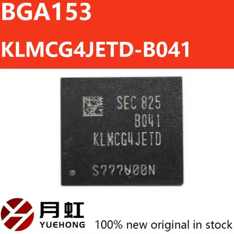 1pcs/lot New Original KLMCG4JETD-B041 EMMC 64G BGA153 Switch Oled Memory Chip Integrated Circuit Chips In Stock