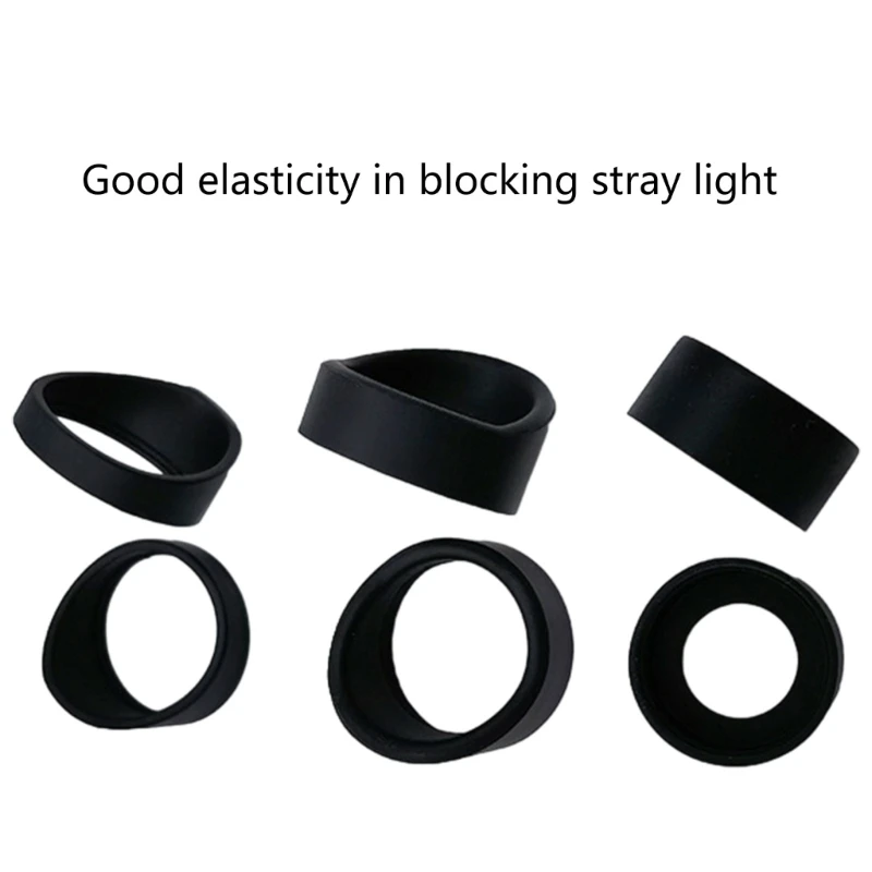 Rubber Eyepiece Cover Eyeguards Eye Shield Protections Stereo Microscopes Monocular Binoculars