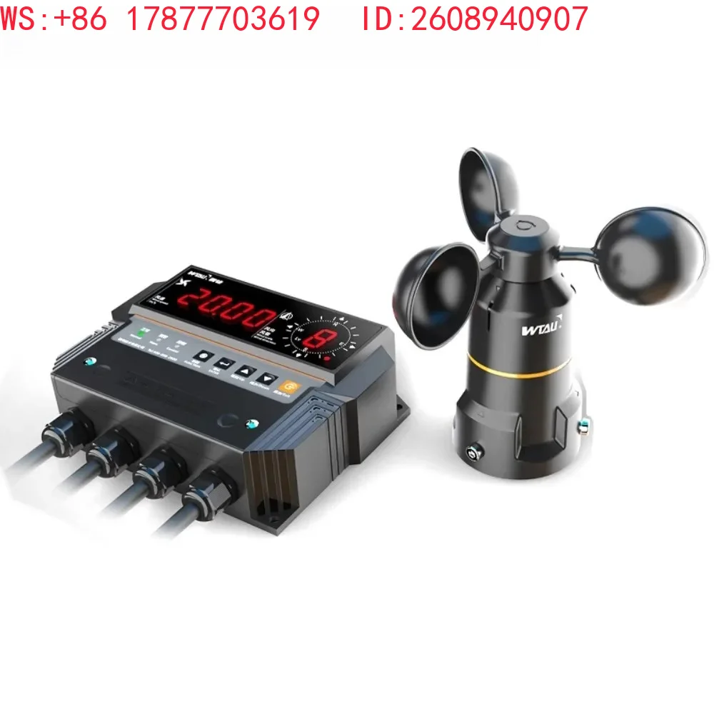 WTFB-100J anemometer is used for wind monitoring, early warning and control in construction sites, farms, scenic spots, etc
