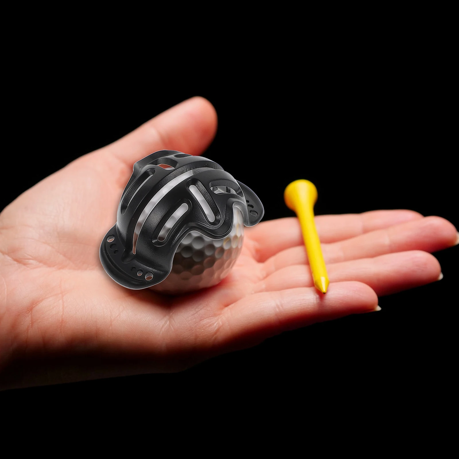 

1Set Golf Ball Marking Tool Translucent Clamp Shape Portable Lightweight Golf Balls Line Drawing Marker Alignment Tool