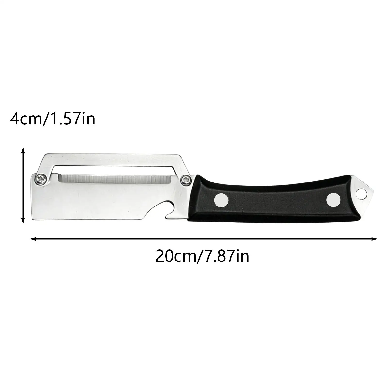 Non-Slip Multi-functional Tool Pineapple Peeler Ergonomic Stainless Steel Peeler For Sugarcane Potato Food Prep Cooking Potatoes