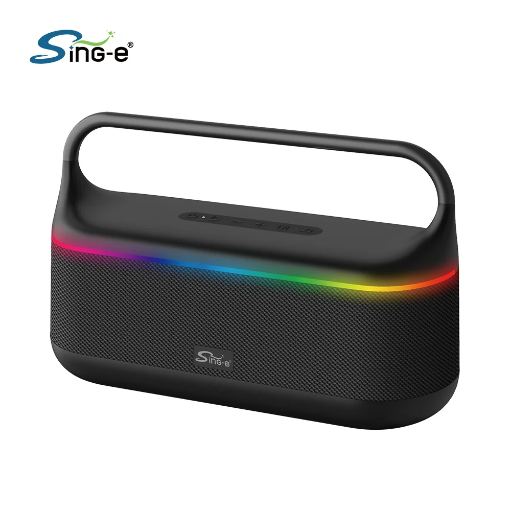 

ZQS-V03 30W Portable Mini Wireless Bt Outdoor Indoor Hifi Speaker Supports Tf Card Fm Radio Waterproof