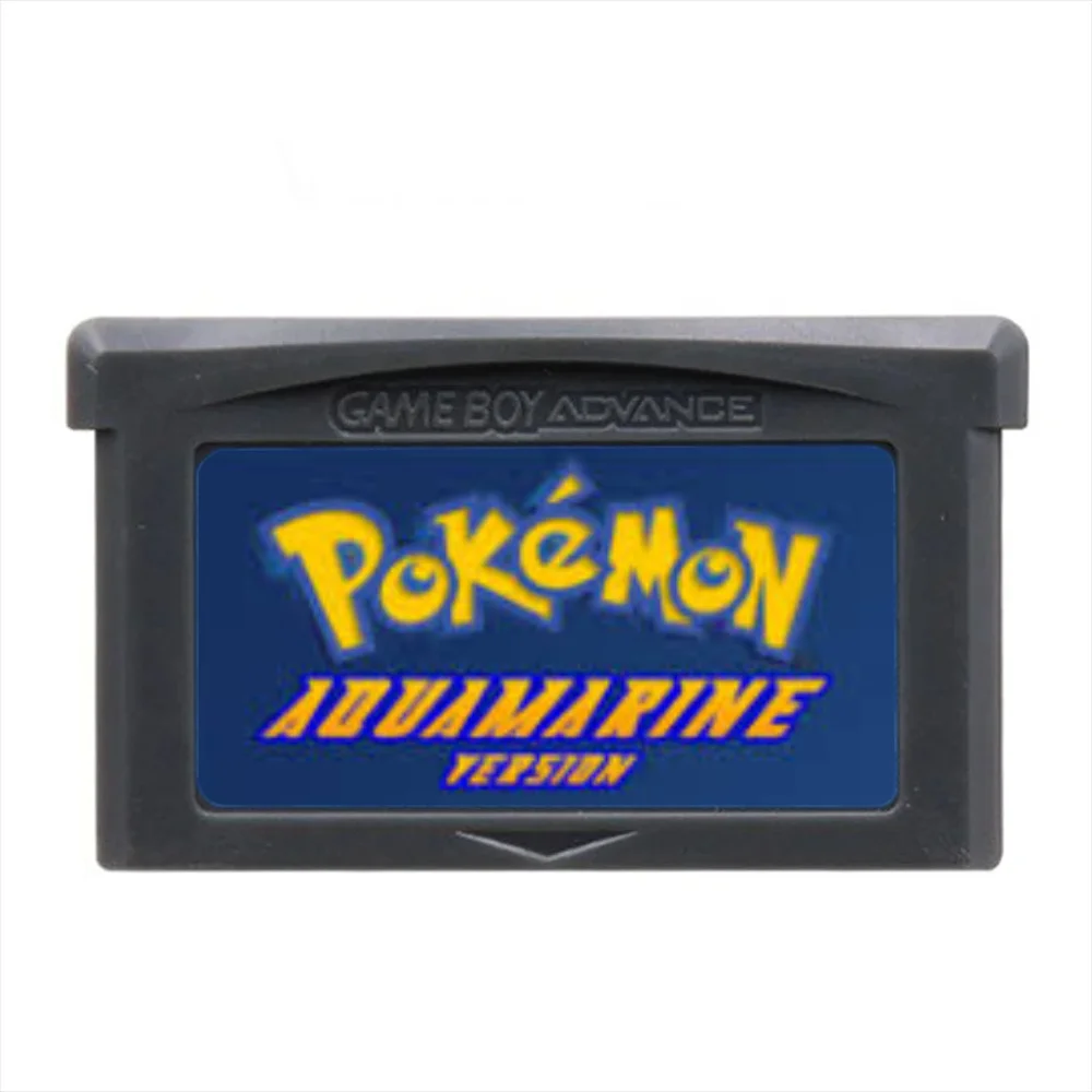 

GBA RTC Pokemon Aquamarine English Game Card