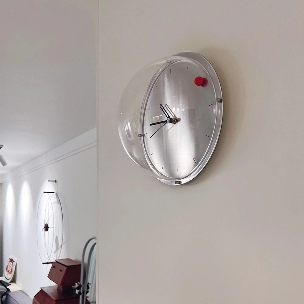 ساعة حائط فضائية جديدة إبداعية كلاسيكية عصرية لمشاهير الإنترنت غرفة معيشة صامتة ساعة منبه بسيطة أيدي شمالية