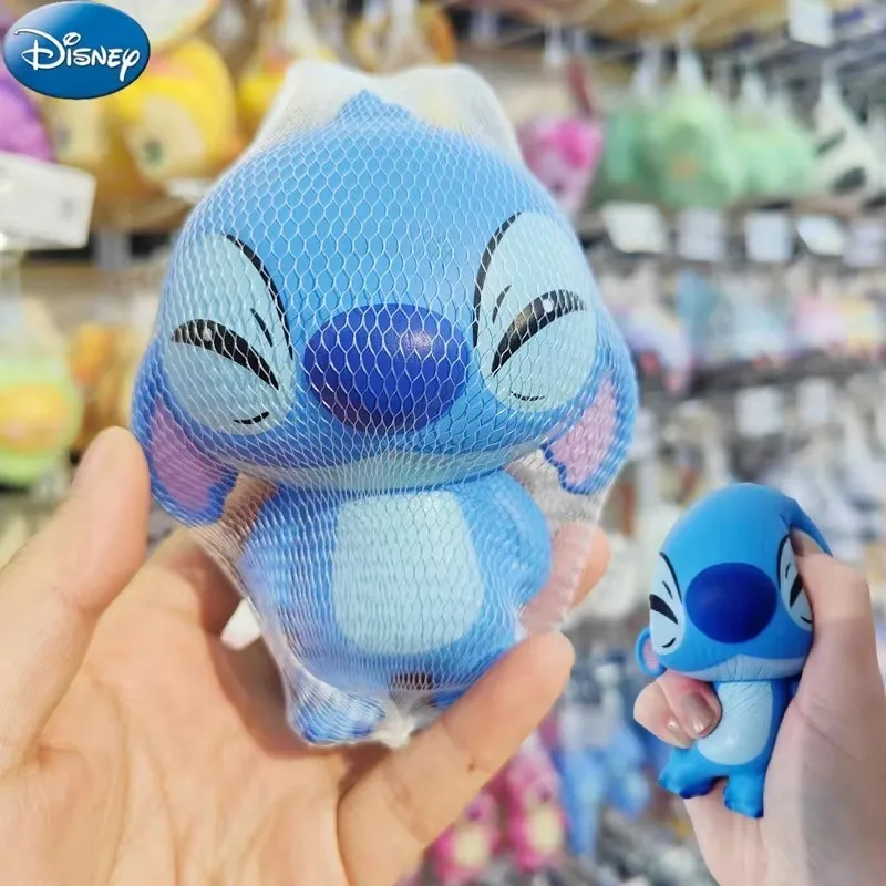 Kawaii Anime Stitch Disney Figure Doll Decompression Toy Lilo&stitch Slow Rebound Stress Relief Toys Kid Girl Boy Healing Gift