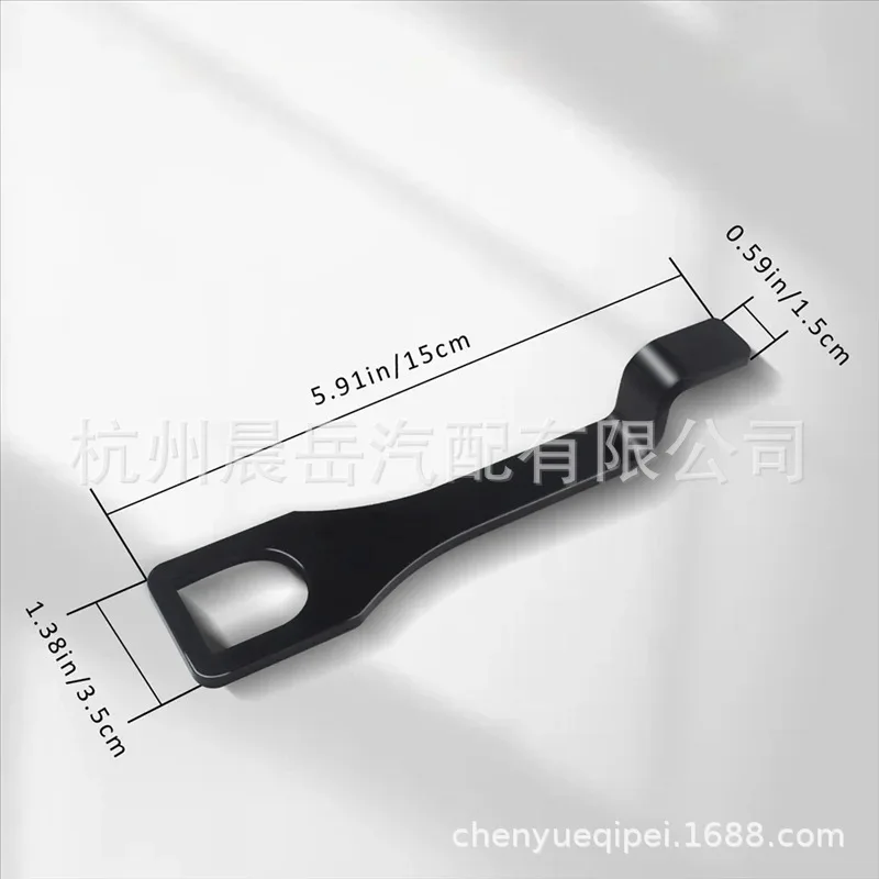 For Volkswagen T5T6 Stainless steel tailgate bracket extension hook Total length: 15cm
