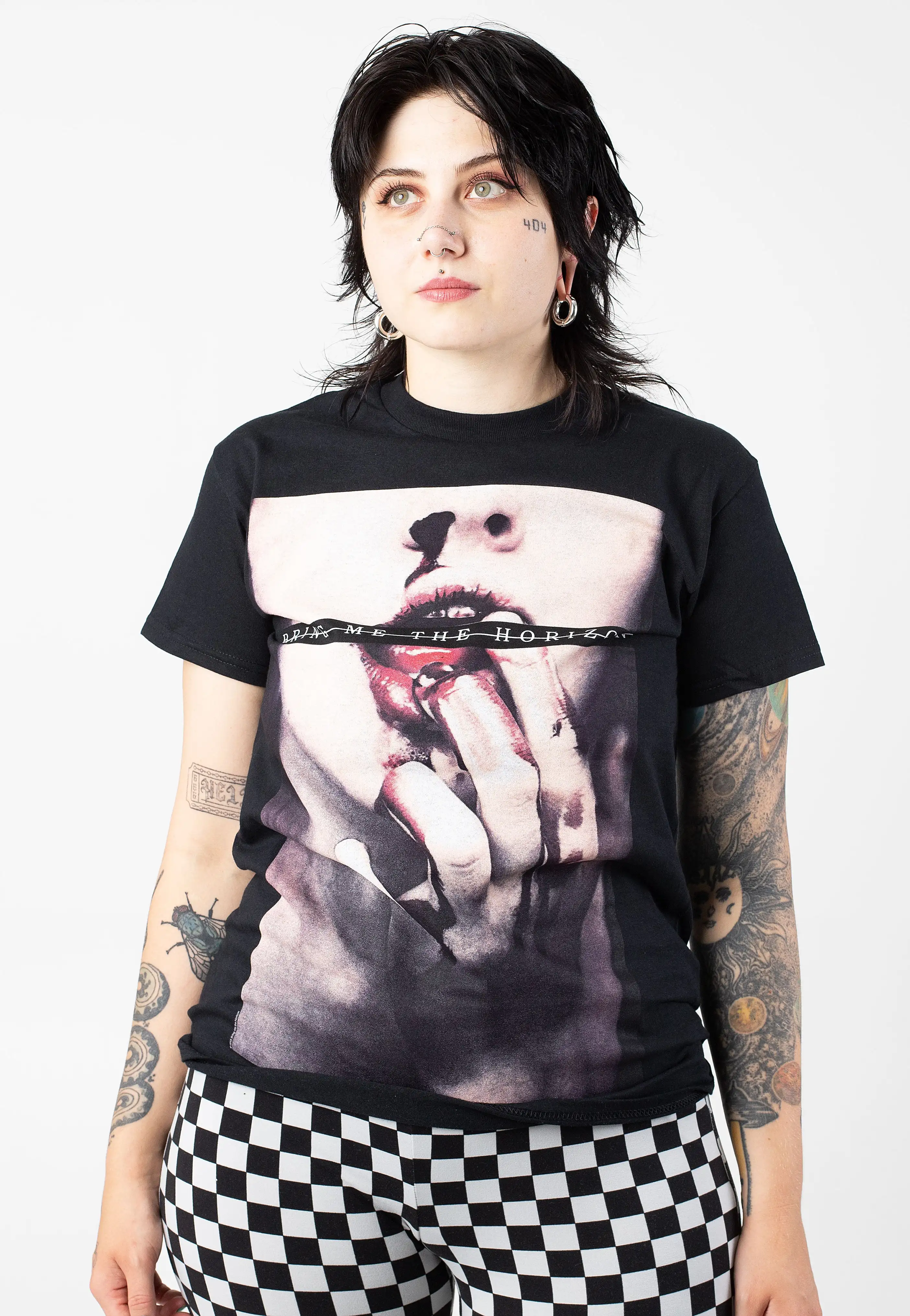 Bring Me The Horizon Merch Men's Women's T-Shirt Street Hip Hop High Quality Casual Cotton Loose Male Female Clothing Top Tees