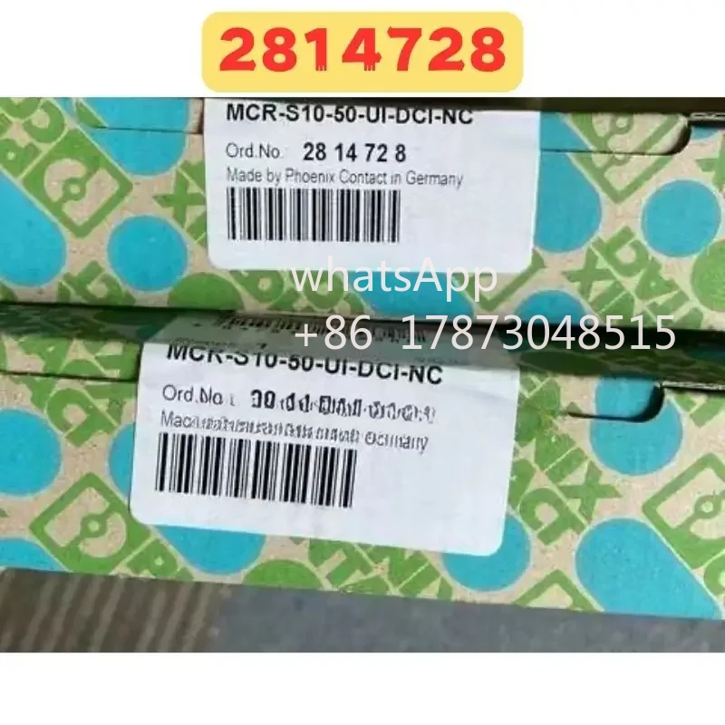 

Совершенно новый оригинал 2814728 Реле безопасности MCR-S10-50-UI-DCI-NC