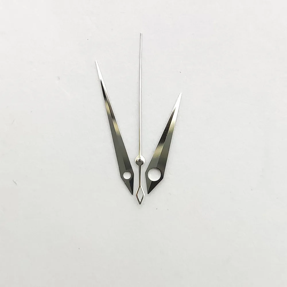 40 มม.ค็อกเทลเงินสแตนเลสสตีลนาฬิกากระจกโค้งพอดี NH35 NH36 การเคลื่อนไหวโปร่งใสฝาหลัง