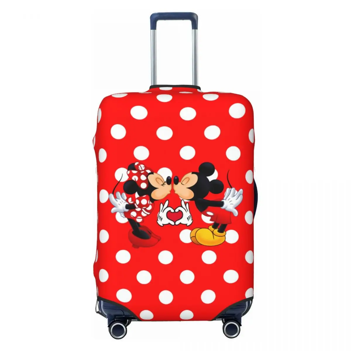 

Custom Cartoon Mickey Minnie Mouse Luggage Cover Fashion Suitcase Protector Covers Suit For 18-32 inch