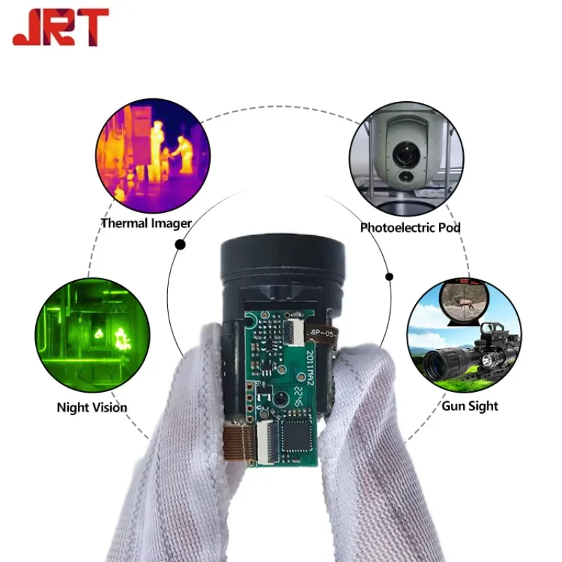 1500m Laser Rangefinder UART TTL 1000m Long Range Laser Distance Sensor For Hunting Measure