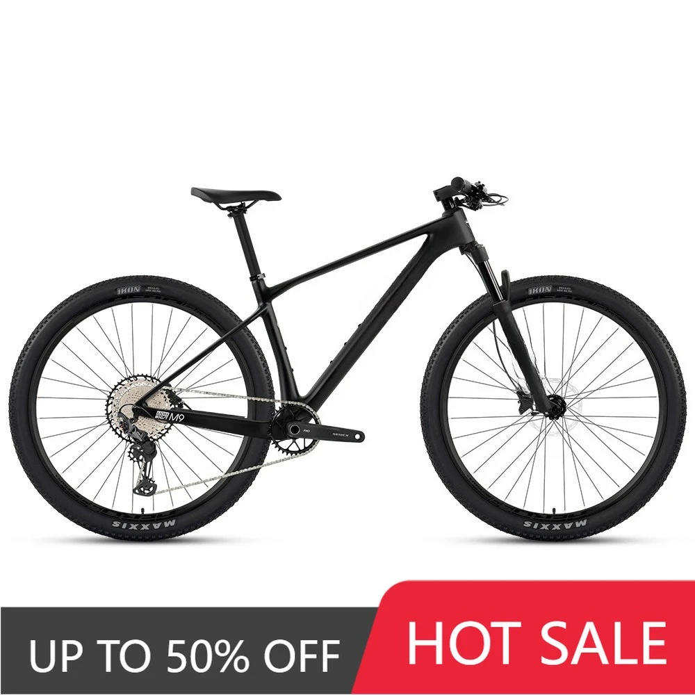WWE Carbon Fiber Mountain Bike ES800-13S Wireless Downhill Mountain Bike MTB Full Absorber Bike, Mountain Bike