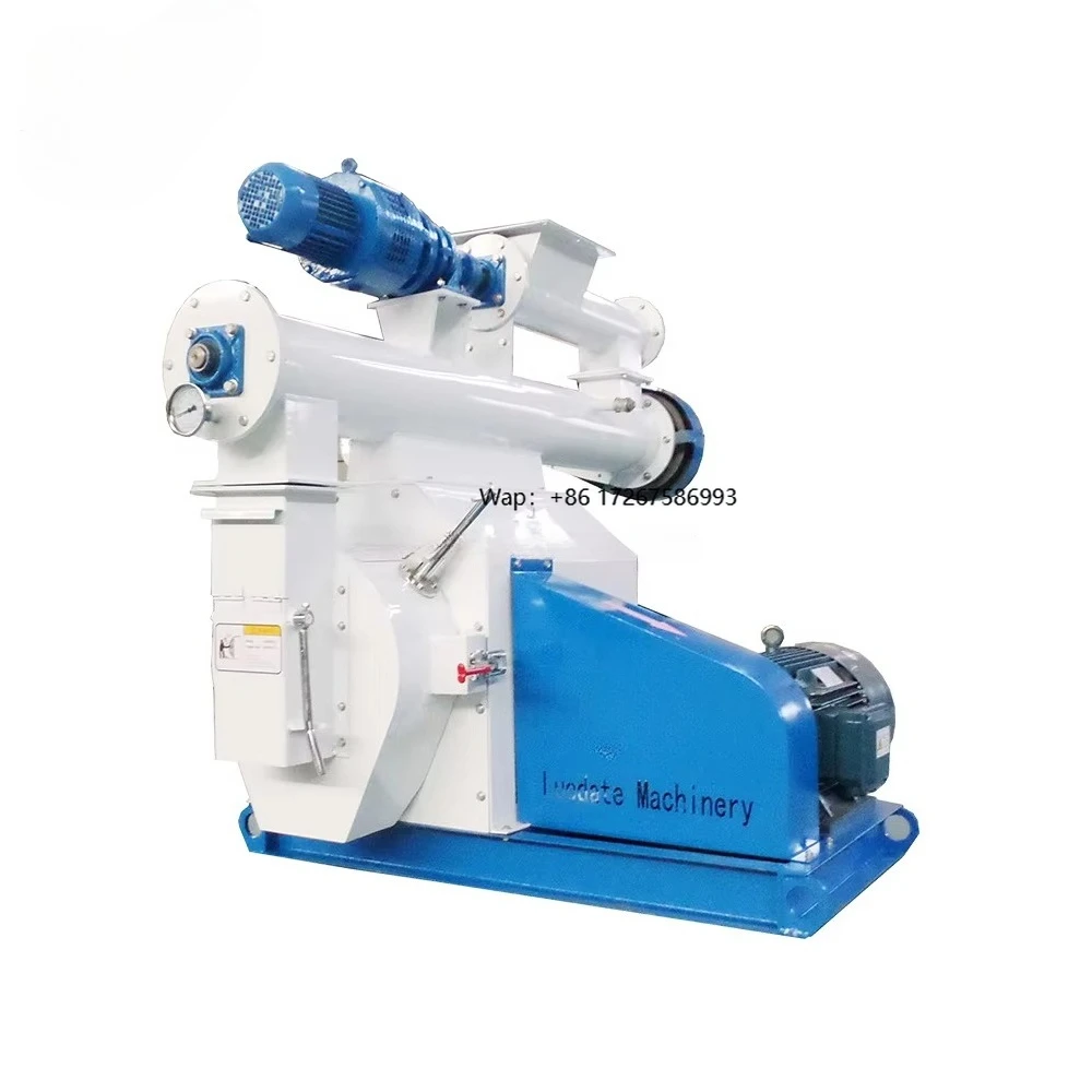 LUODATE Grass Chicken Cattle Livestock Sheep Pig Animal Feed Processing Machine Pellet Machine for Animal Feed
