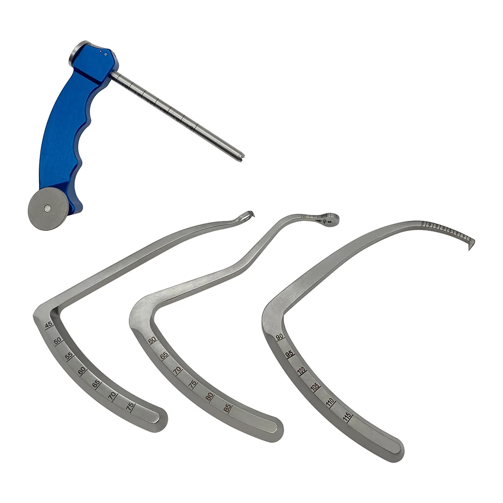 1 قطعة الفولاذ المقاوم للصدأ ACL PCL C-نوع دليل حفر البصر الركبة الرباط الكتف Femoral Tibia Aimer الهادي أداة