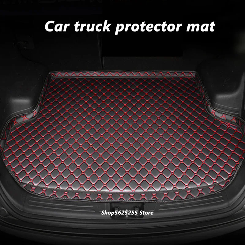 

Custom Car Trunk Mat for KIA NIRO 2022 2021 2020 2019 2018 Accessories PU Leather Auto Liner Cargo Carpet Waterproof