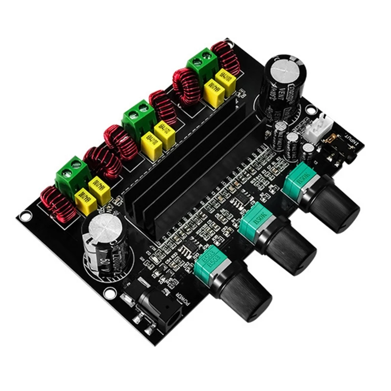 TPA3116D2 2.1 Channel Digital Power Amplifier Board for DC 24V Recommended (Power 12-26V) XH M573 Drop shipping