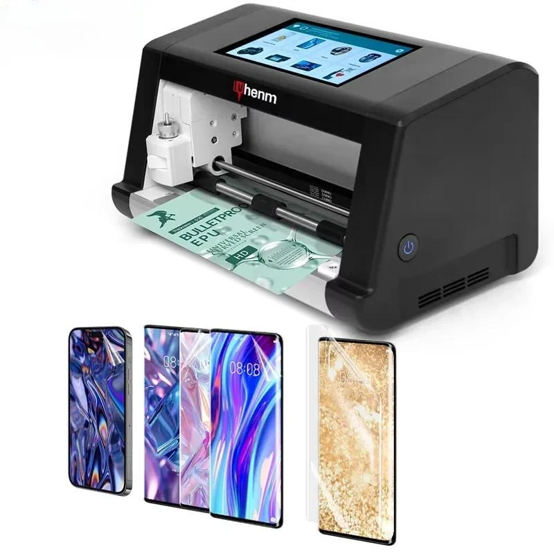 Custom Mini Cutting Hydrogel Film Screen Protector Machines for All Mobile Phones Smart Watches Cameras