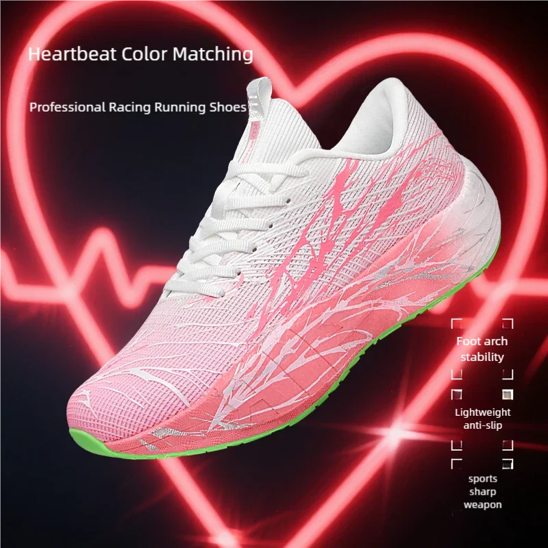 

Lovers breathable casual sneakers Four season soft-sole non-slip light outdoor running shoes men women classic mesh sports shoes