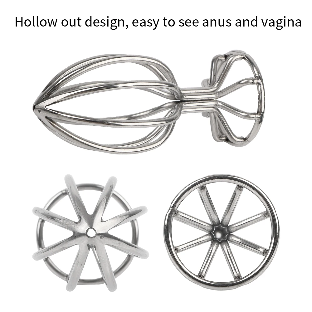 Buttplug Massager Anal Dilator For Gay 3 Size Hollow Anal Plug Ass Plug Can Strapon Sex Toys Stainless Steel Female Masturbator