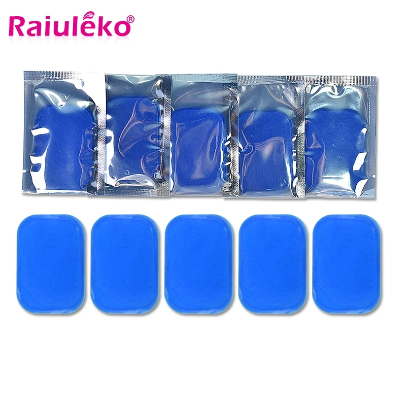 

20Pcs Transparent Replacement Hydrogel Electrode Gel for Abdominal Muscle Stimulator Ems Trainer Fitness Body Slimming Massager