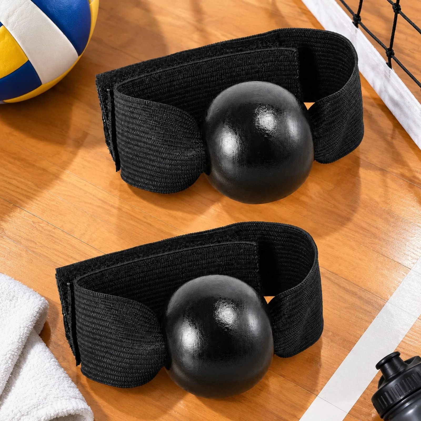 Volleyball Passing-Form Training Band Compact Volleyball Form Training Band with Central Ball Lightweight Long-Lasting