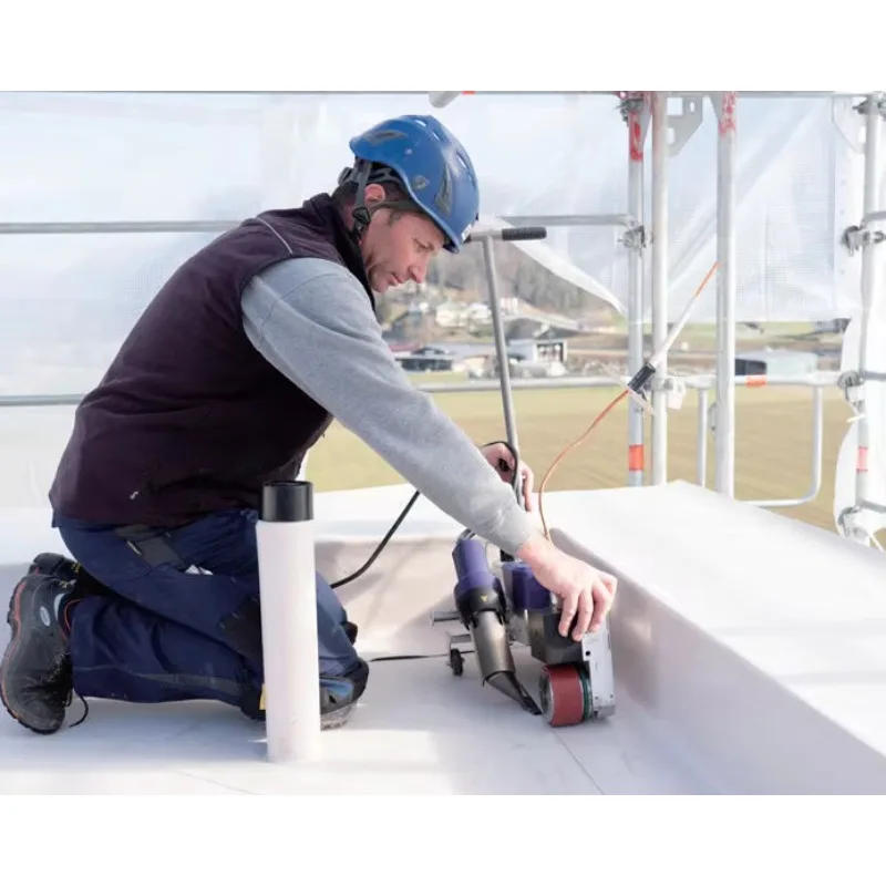 3450W PVC/TPO Banner Tarpaulin Plastic Welder Waterproof Membrane Roofing Automatic Welding Machine