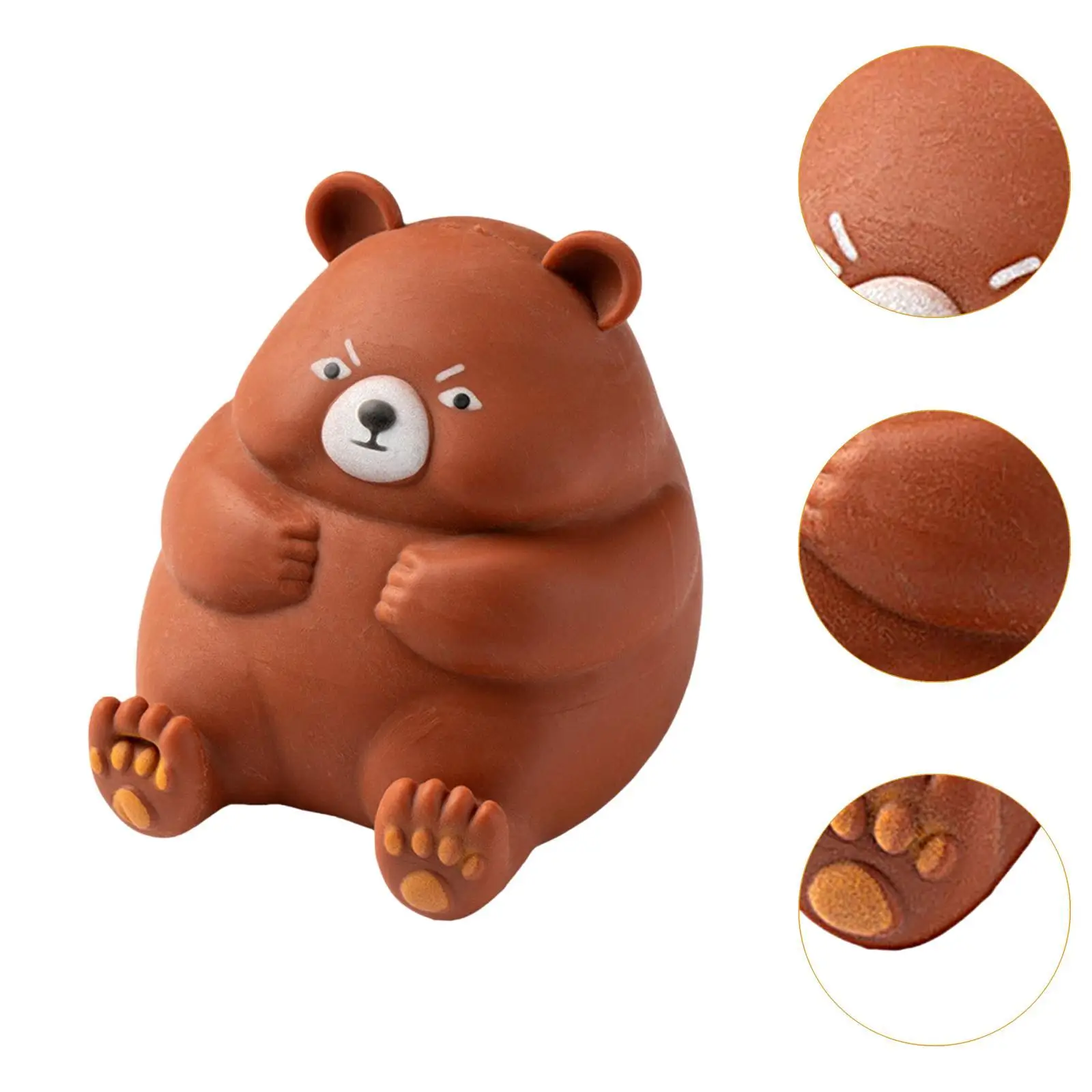 Stress Relief Bear Doll Toy, Hand Grip, bola de pressão, Fidget sensorial, brinquedo de descompressão para crianças, adolescentes Kids, adultos Holiday Gifts