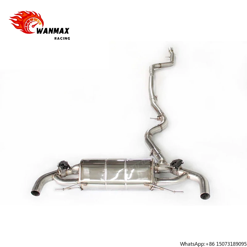 

High Performance Stainless Steel Exhaust System Catback with Remote Control for G20 330I