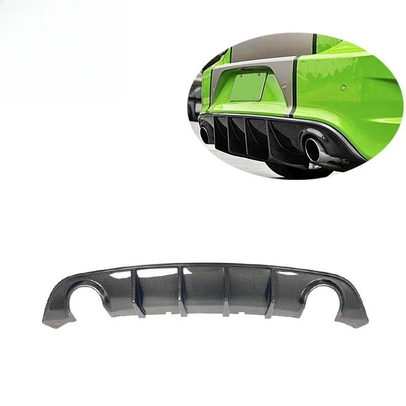 

Wholesale Real Carbon Rear Bumper Diffuser Lip Fit 2015-2021 Charger SRT HELLCAT R/T Scat Pack Muscle Car Aero Parts