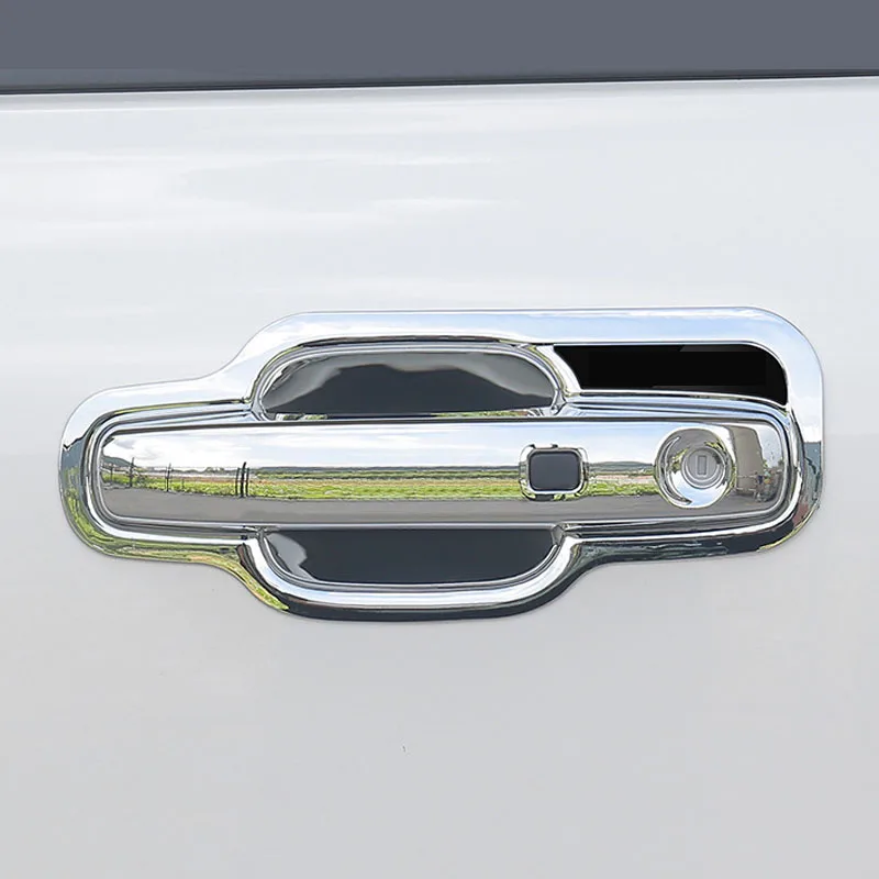 لفورد رينجر T9 Wildtrak XLT XLS الرياضة رابتور الخارجي غطاء مقبض الباب السلطانية حصيرة الباب الخلفي مقبض واقية ملصق